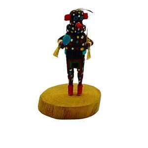 Handmade Miniature 1.5" (app.) Kachina Doll - "Shulawitsi"